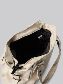 DareSee Bolsa de Tote de Capacidade Grande, Estilo Minimalista Vintage, Presente de Inverno para Estudante, Escritório e Transporte - Visão 8
