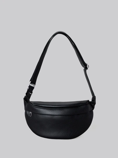 DareSee 简约百搭纯色腰包/胸包，女士西部风格钱包，圣诞节冬季圣诞礼物