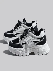 DareSee New Mesh Casual Women Sneakers, Breathable Fashion Versatile Ladies Platform Wedge Athletic Shoes Winter Gifts