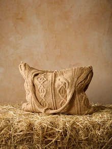 Tropiscape Sacs crochetés pour femmes Sac fourre-tout de plage d'été Sac fourre-tout esthétique Sac hippie Sac tricoté Mode indispensable : Sac fourre-tout tricoté au crochet pour femmes, sac à main ajouré, sac à bandoulière de plage et de voyage, grand sac de courses résistant au sable, cadeau parfait pour les étudiantes et les touristes féminines pour les activités de plein air, les voyages et les achats, cadeaux d'hiver Cottagecore, tenue d'été - Camel - Voir 3