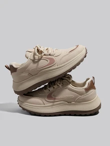 DareSee Nuevos zapatos deportivos versátiles de moda para mujer, lindos, elegantes, glamorosos, de moda, retro, estilo resort, para senderismo al aire libre, correr, deportes casuales, antideslizantes, ligeros, transpirables, de moda, sencillos, versátiles, zapatos deportivos casuales esenciales para mujer, regalos de Navidad de invierno