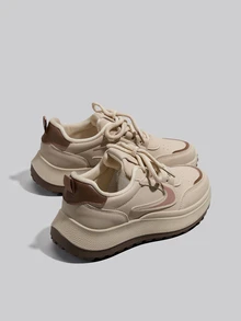 DareSee Nuevos zapatos deportivos versátiles de moda para mujer, lindos, elegantes, glamorosos, de moda, retro, estilo resort, para senderismo al aire libre, correr, deportes casuales, antideslizantes, ligeros, transpirables, de moda, sencillos, versátiles, zapatos deportivos casuales esenciales para mujer, regalos de Navidad de invierno