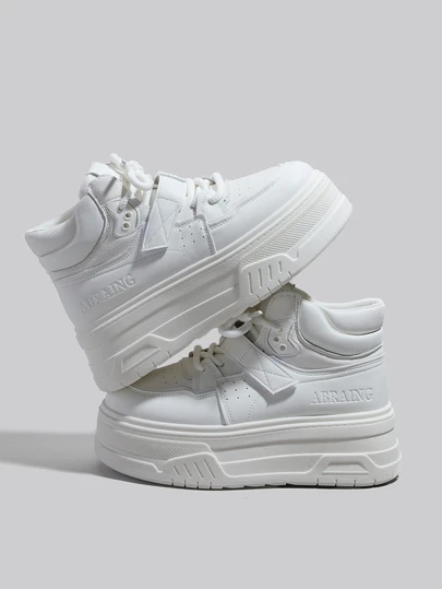 DareSee Zapatillas con plataforma para mujer, zapatos casuales de moda cómodos y antideslizantes con cierre de gancho y bucle, regalos de Navidad de invierno