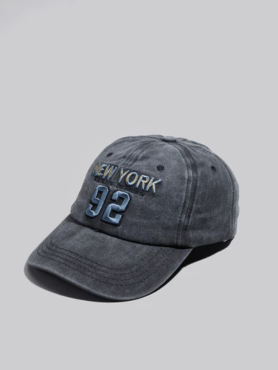 DareSee 1 件纽约运动队 DICION 刺绣棒球帽，92 号刺绣棒球帽，时尚休闲遮阳帽（5 种颜色可选：黑色、灰色、藏青色、卡其色、棕色）圣诞礼物