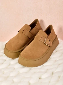 Hatastic 女士新款秋季厚底休闲乐福鞋，休闲厚底鞋，圣诞礼物