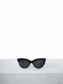 1 Pair/3 Pairs Unisex Full Frame Cat Eye Shaped Sunglasses, Suitable For Vacation, Driving, Sports, Travel, Beach, Street, Fishing, UV Protection, Outdoor Activities, Golf, Driving, Festivals, Outings, Hiking, Street Style Accessories, Parties, Sun Protection Gifts - Multicolor - View 2