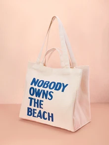 Hatastic Contrast Color, Lightweight, Suitable For Going To School, Campus, Library, Shopping, Travel, Outdoor, Picnic, Large Capacity Tote Bag Shoulder Bag, Tote Bag Large, Literary School Bag & Book Bag For Women Or Students, Perfect For Books, Shopping, Back To School And More, School Supplies, School Bag, Gifts