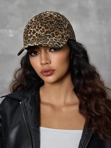 DareSee 2025 New Fashion Streetwear Leopard Printing Baseball Cap Women Casual Party Headwear Outdoor UV Protection Sun Hat Gifts Music Fest - Multicolor - View 8