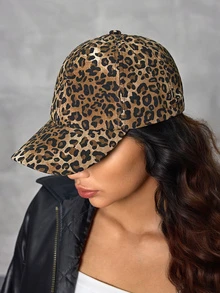 DareSee 2025 New Fashion Streetwear Leopard Printing Baseball Cap Women Casual Party Headwear Outdoor UV Protection Sun Hat Gifts Music Fest - Multicolor - View 10
