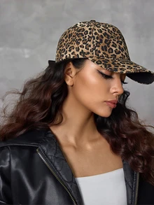 DareSee 2025 New Fashion Streetwear Leopard Printing Baseball Cap Women Casual Party Headwear Outdoor UV Protection Sun Hat Gifts Music Fest - Multicolor - View 9
