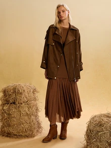 Tropiscape 2024 New Fashion Brown Short Boots Side Zipper Embroidered, Perfect With Cardigan, Sexy Styling High Heel Ankle Boots Casual Outdoor, Match Sweater, Thick Sole Winter Boots Suitable For Women Fashion Boots With Long Dress,Boots For Women Gifts - Brown - View 5