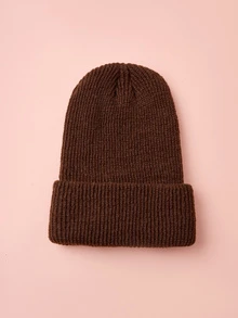 Hatastic Mũ len nữ, mùa thu đông, kiểu Hàn Quốc, mũ trùm đầu ấm áp mềm mại thời trang cho thời tiết lạnh, quà tặng lễ hội âm nhạc. - Nhiều màu - Xem 3