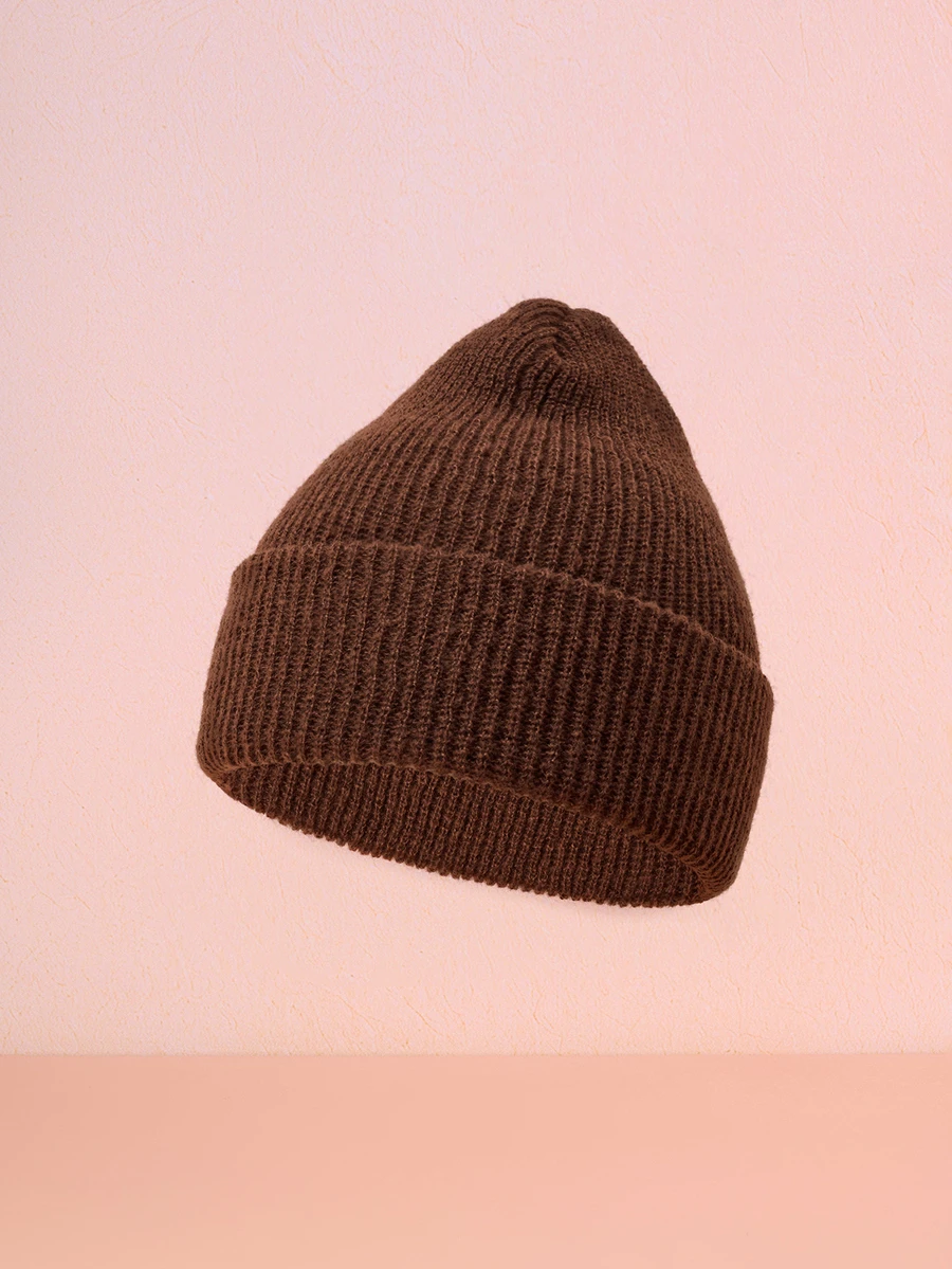Hatastic Mũ len nữ, mùa thu đông, kiểu Hàn Quốc, mũ trùm đầu ấm áp mềm mại thời trang cho thời tiết lạnh, quà tặng lễ hội âm nhạc. - Nhiều màu - Xem 1