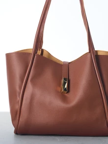 CHICVUE Neue Mode einfarbige luxuriöse vielseitige Damen Umhängetasche, Weihnachtsgeschenke