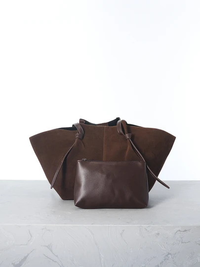 CHICVUE 2 piezas Bolso de hombro de tela de ante de unicolor bajo, bolso de mano grande casual para mujeres, diseño de doble asa con cierre a presión, adecuado para viajes, compras, citas, regalo para mujeres, apto para adolescentes, estudiantes universitarias y damas de oficina, excelente para oficina, escuela, trabajo, negocios, transporte, al aire libre, viajes, picnic, nueva moda de otoño 2025 para mujeres, regalos de Navidad