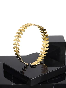 CHICVUE 6pcs/Set Metal Minimalist Summer Vacation Style Adjustable Arm Band Bracelet Set Gifts