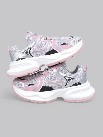 DareSee 2025 Summer New Breathable Mesh Hollow Sport Shoes, Fashion Chunky Sneakers For Women, Street Style Gifts Music Fest