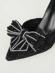 Clariva Fall/Winter 2025 Women's High Heel Shoes,Elegant,Women Pumps Gifts - Black - View 5