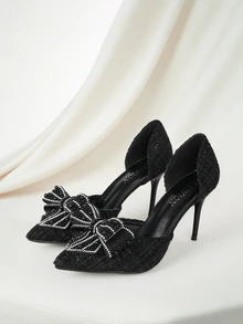 Clariva Fall/Winter 2025 Women's High Heel Shoes,Elegant,Women Pumps Gifts - Black - View 2