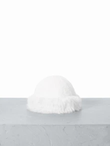 CHICVUE 新款毛绒蒙古帽女士秋冬保暖氛围，可爱毛绒帽冬季服装圣诞礼物 - 多色 - 查看 5