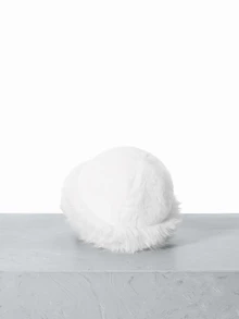 CHICVUE 新款毛绒蒙古帽女士秋冬保暖氛围，可爱毛绒帽冬季服装圣诞礼物 - 多色 - 查看 4