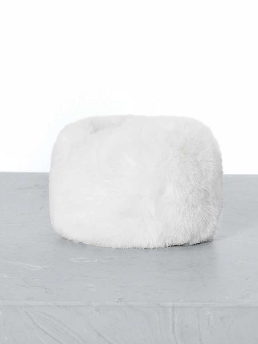 1pc Women Fluffy Cuff Wrist Warmer, Simulate Fox Fur Design, Daily Use Accessory For Winter, Valentine's Gift Gifts - Multicolor - View 1