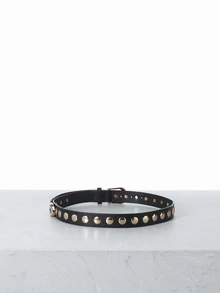 CHICVUE Women's Versatile Studded Punk Style Belt, PU Leather Polka Dot Street Style Waist Belt, Suitable For Spring, Summer, Autumn And Winter Summer, School Fall, Autumn, Gifts - Multicolor - View 1