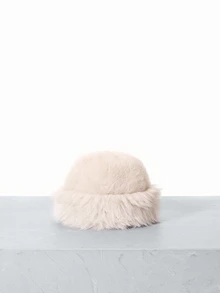 CHICVUE 新款毛绒蒙古帽女士秋冬保暖氛围，可爱毛绒帽冬季服装圣诞礼物 - 多色 - 查看 2