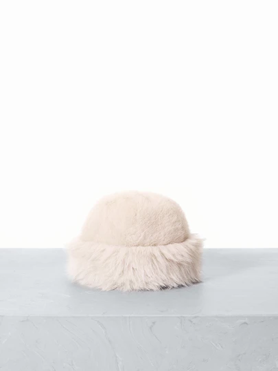 CHICVUE 新款毛绒蒙古帽女士秋冬保暖氛围，可爱毛绒帽冬季服装圣诞礼物