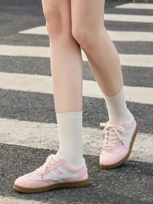 Hatastic Women's Luxury, Soft, Breathable, Vintage Outdoor Running, Vacation, Casual Sports Shoes With Platform & Thick Sole, Spring/Summer/Autumn,Sneakers For Women Gifts - Pink - View 1