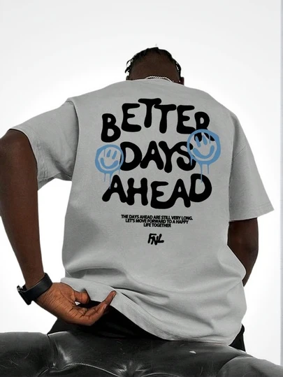 Men's Personalized Printed Short Sleeve T-Shirt, Lightweight, Comfortable, Breathable, For Summer