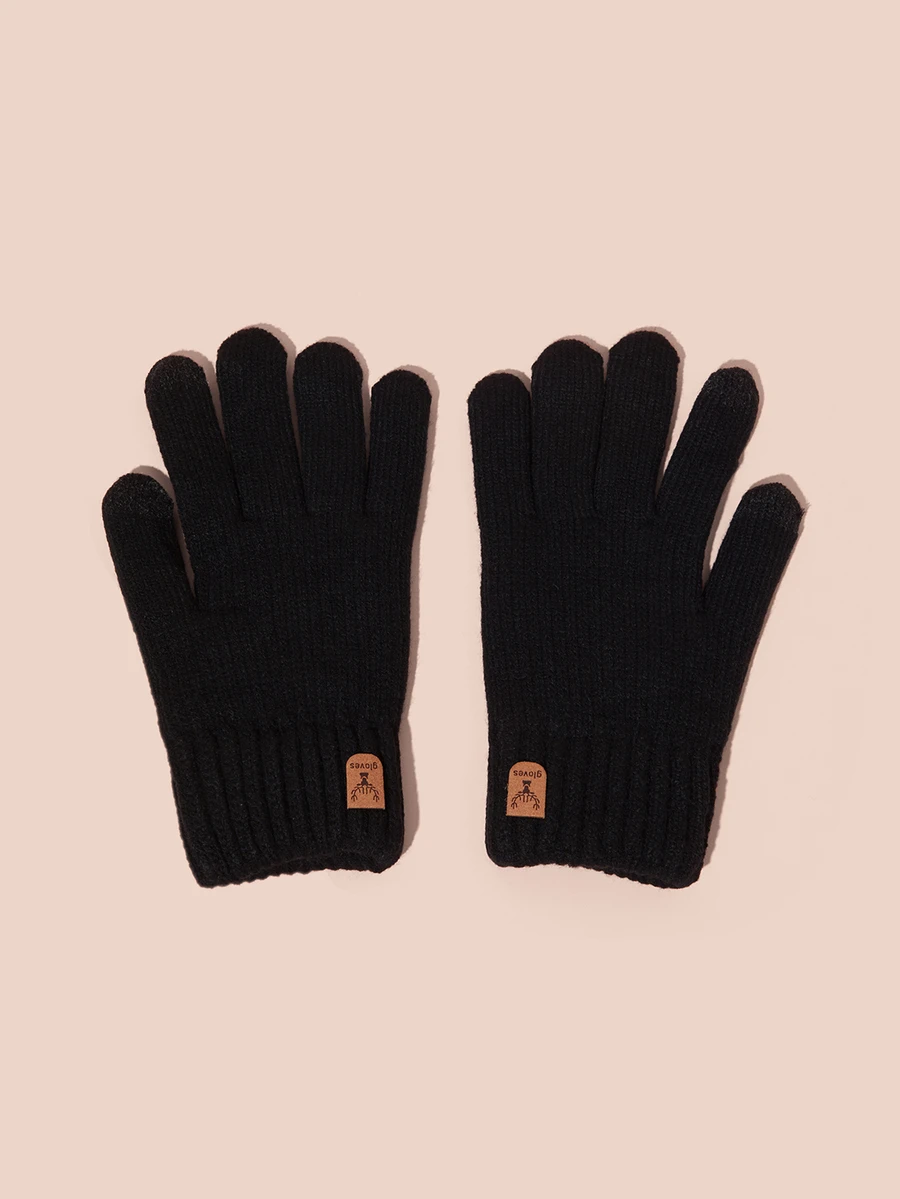Hatastic 1 đôi găng tay mùa đông hai lớp giữ ấm cho nữ, có chức năng cảm ứng màn hình, được dệt từ da hươu và lông cừu giúp giữ ấm trong thời tiết lạnh, hoàn hảo cho các bữa tiệc, lái xe, chơi game, đạp xe, leo núi và viết. Phụ kiện găng tay mùa đông, quà tặng lễ hội âm nhạc.