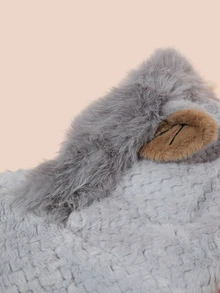 Hatastic 女士舒适费尔岛针织帽：弹力保暖时尚冬帽，带护耳设计，秋冬季节的理想之选 - 也可作包包使用，圣诞礼物佳品 - 彩色 - 查看 9