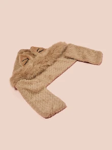 Hatastic 女士舒适费尔岛针织帽：弹力保暖时尚冬帽，带护耳设计，秋冬季节的理想之选 - 也可作包包使用，圣诞礼物佳品 - 彩色 - 查看 3