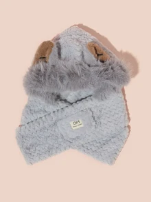 Hatastic 女士舒适费尔岛针织帽：弹力保暖时尚冬帽，带护耳设计，秋冬季节的理想之选 - 也可作包包使用，圣诞礼物佳品 - 彩色 - 查看 2