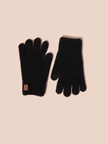 Hatastic 1 đôi găng tay mùa đông hai lớp giữ ấm cho nữ, có chức năng cảm ứng màn hình, được dệt từ da hươu và lông cừu giúp giữ ấm trong thời tiết lạnh, hoàn hảo cho các bữa tiệc, lái xe, chơi game, đạp xe, leo núi và viết. Phụ kiện găng tay mùa đông, quà tặng lễ hội âm nhạc. - màu đen - Xem 6