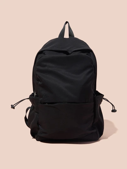 Hatastic 大学背包，防水书包，轻便休闲日用背包，大学笔记本电脑背包，女士防水旅行背包，高中初中书包，小学初中高中书包，青少年男女学生书包 - 中号。新旧版本随机发货。