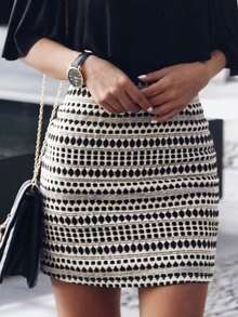 Women's Short Fashionable Mini Skirt, Suitable For Summer - Multicolor - View 1