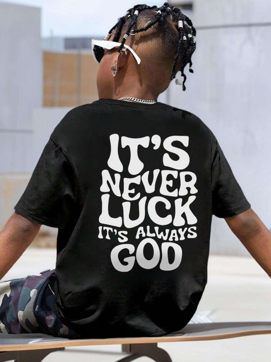 儿童休闲印花圆领短袖T恤系列，适合学生夏季穿着 - 自然色T恤，适合每一位年轻的探索者，男童图案T恤