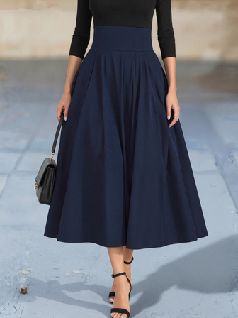 Ropa de moda de otoño de Europa y Estados Unidos para mujeres, falda plisada elegante de cintura fina con estilo de moda Y2K, ropa de mujer para streetwear, falda casual holgada y esbelta con efecto mariposa en la cintura