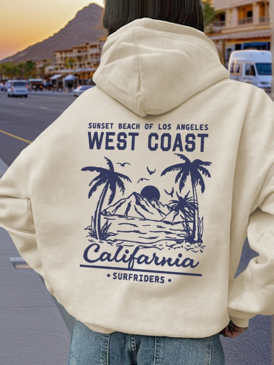 A Casual Printed Hoodie For Girls And Children, Hooded Sweatshirt For Autumn And Winter Students, Long Sleeved With Plush And Thick Top - A Fun Hoodie For Little Adventurers, Ready For Outdoor Fun! Hoodies Tween Girl Clothes Tween Girl Clothes Girls