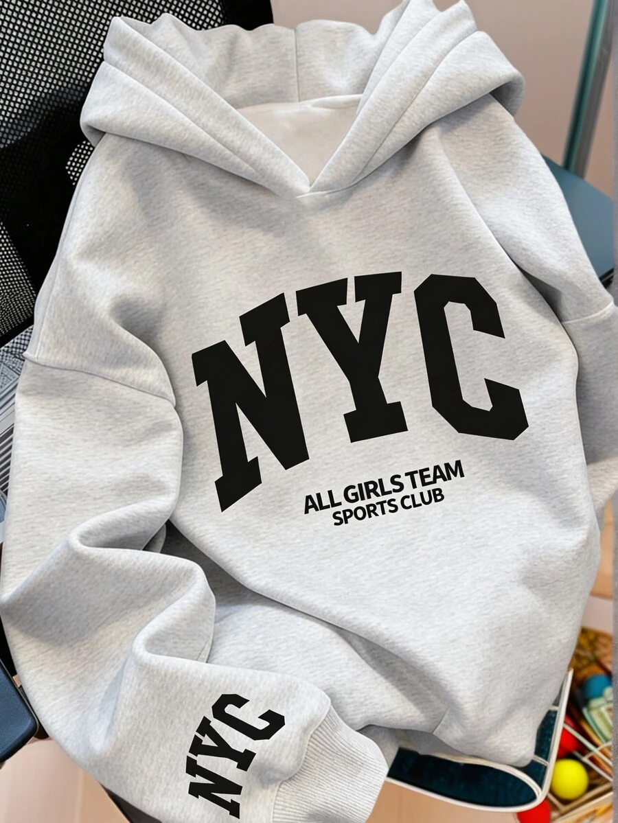 1件装少女加厚保暖连体衣，青少年学生服装，适合儿童秋冬季长袖上衣 - 灰色 - 查看 1