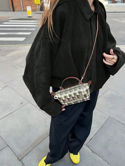 Kadınlar için Normal Suni Süet Uzun Kollu Tek Sıra Düğmeli Bol Günlük Ceket, İlkbahar İçin, Kadınlar için Cep Metal Düğmeli Kısa Askeri Yeşil Ceket İlkbahar ve Sonbahar İçin Uygun