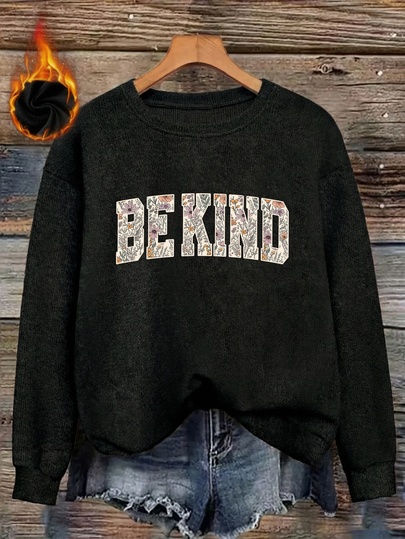 Pulover pentru femei, toamna/iarnă, cu imprimeu artistic, guler rotund, simplu, casual, de zi cu zi, cald, imitație de imitație de lemn, top de iarnă 2026, îmbrăcăminte pentru femei de toamnă/iarnă, cadou de afirmare pozitivă, top de toamnă/iarnă.