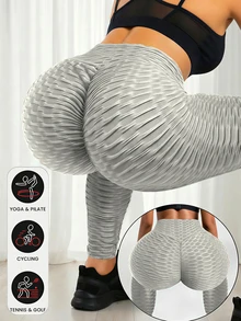 Honeycomb Pockets Yoga Women Pants Pants In Sports Leggings Seamless Solid Color High Waist Breathable Running Fitness Shaping Thong Women Pants Woman Clothing Sports Tights