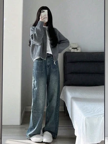 女士保暖双面拉链开衫毛衣，秋冬季，返校季