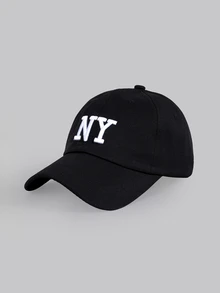 DareSee Women Street Style Fashionable Embroidered NY Plain Baseball Cap, Ideal For Spring/Summer Breathable Sun Protection And Daily Outfits Music Fest - NY - View 6