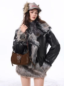 DareSee Retro Sweet & Cool Girl Motorcycle Underarm Bag, Niche Texture Crescent Bag With Metal Air Eye, Crossbody Shoulder Handbag, Multi-Seasonal Versatile Commuter Bag For Women