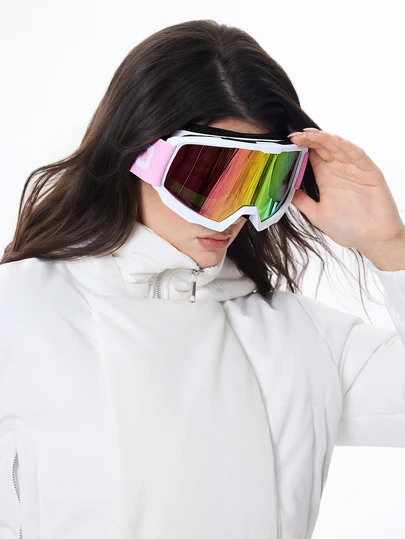 DareSee 1 pieza Gafas de esquí/ciclismo de montura completa, gafas antiviento para motocicleta, versátiles para ciclismo de montaña, cómodas y casuales para todas las estaciones, gafas de ciclismo para exteriores para vacaciones de verano en la playa, al aire libre, viajes, esquí y nieve antiviento