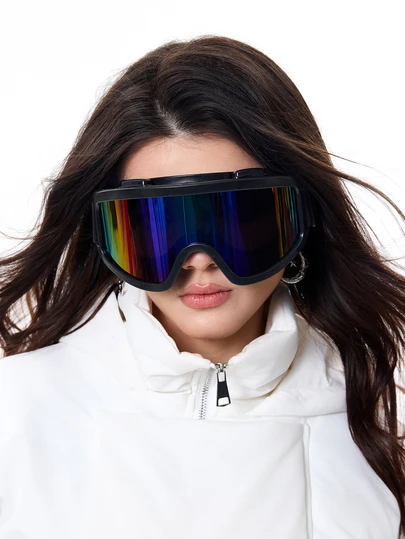 DareSee 防护眼镜摩托车头盔户外运动防风防尘眼镜滑雪单板滑雪护目镜越野摩托车防暴海滩配件眼镜遮阳轻松舒适休闲装户外骑行眼镜适合夏季海滩度假、户外、旅行秋季